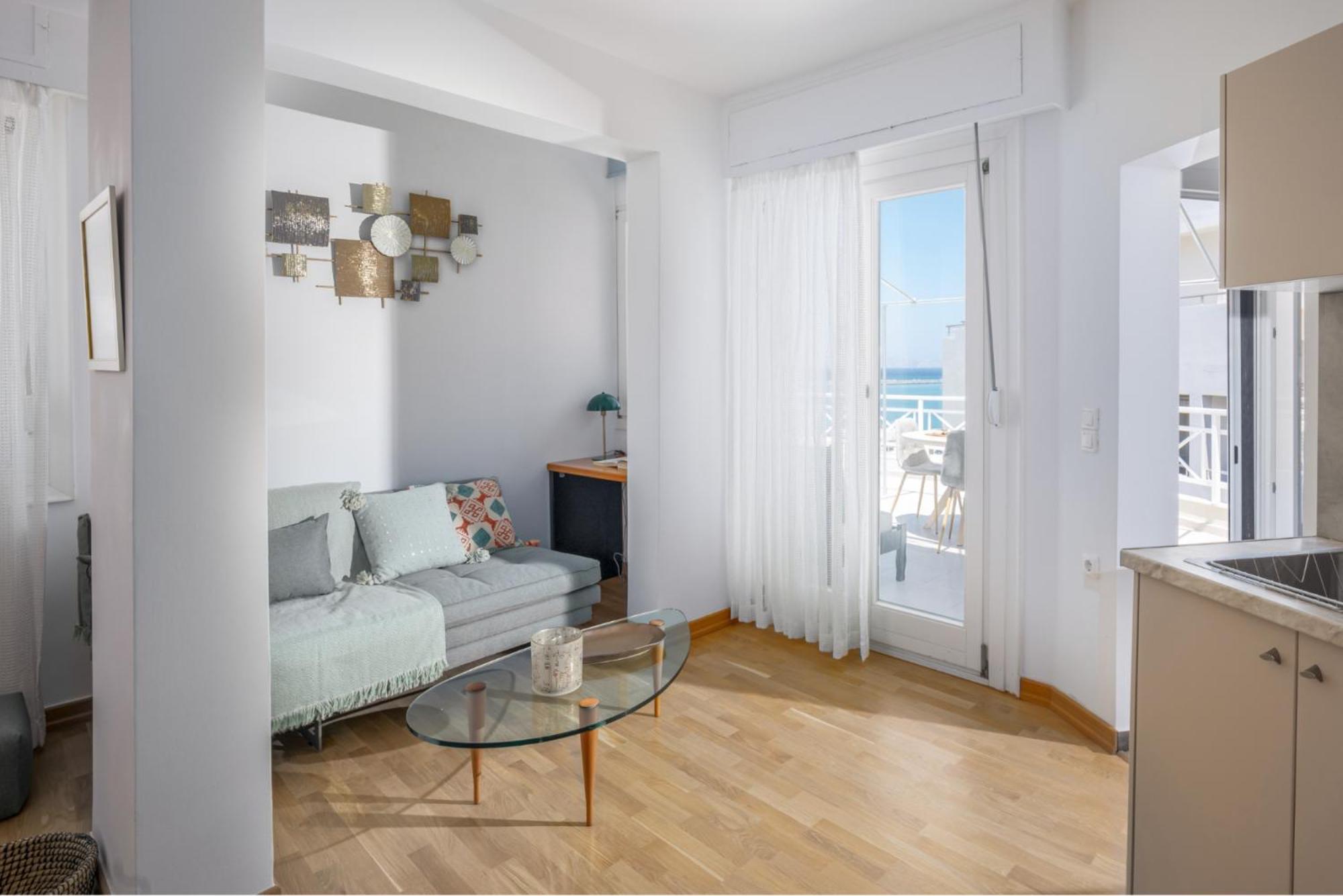 Chic, Downtown, Penthouse W Sundeck And Seaview Apartment Heraklion  ภายนอก รูปภาพ